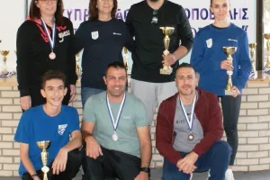 Μακρυγιάννης και Πρατσή οι νικητές στο αεροβόλο πιστόλι (φώτος)