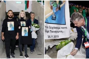 ΦΩΤΟΣ/Συγκινητικές στιγμές στο ΓΣΠ για τον αδικοχαμένο Παναγιώτη