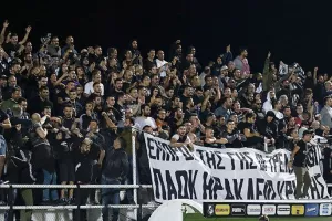 Με κόσμο στο Ηράκλειο ο ΠΑΟΚ