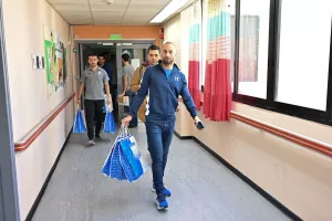 Επίσκεψη στο παιδιατρικό τμήμα του Γενικού Νοσοκομείου Λεμεσού (Φώτος)