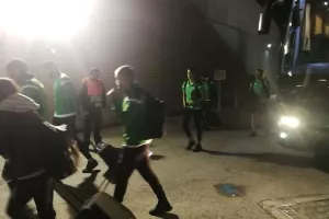 (ΦΩΤΟΣ/ΒΙΝΤΕΟ) Η άφιξη της αποστολής της Ομόνοιας