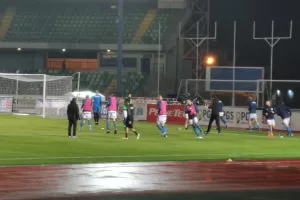 ΦΩΤΟΣ/Βροχερό σκηνικό στο Τσίρειο
