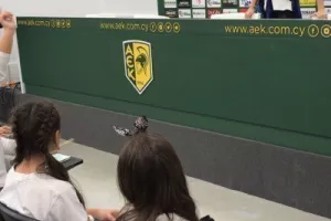 Ξενάγηση στην ARENA για το Δημοτικό Σχολείο Ορόκλινης (φώτος)