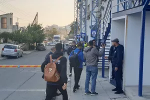Μπροστάρης ο Τιμούρ στην άφιξη (βίντεο/φώτος)