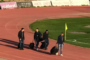 Έφτασε το team του Νικολάου (φώτος)