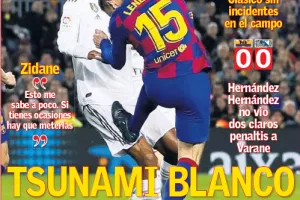 Ο ισπανικός Τύπος μετά το clasico (φώτος)