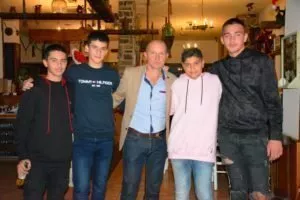 Δεξιώθηκε και την ακαδημία ο Πουλλαΐδης (φώτος)