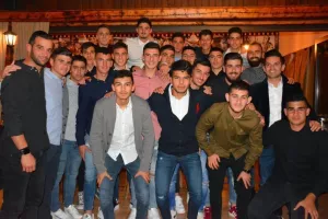 Δεξιώθηκε και την ακαδημία ο Πουλλαΐδης (φώτος)