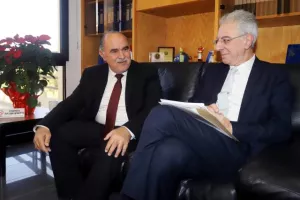 Η επίσκεψη του νέου Υπουργού Παιδείας, Πολιτισμού,  Αθλητισμού και Νεολαίας στον ΚΟΑ