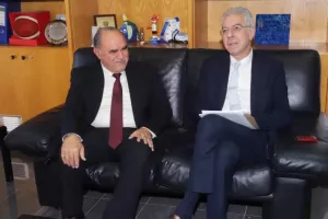 Η επίσκεψη του νέου Υπουργού Παιδείας, Πολιτισμού,  Αθλητισμού και Νεολαίας στον ΚΟΑ