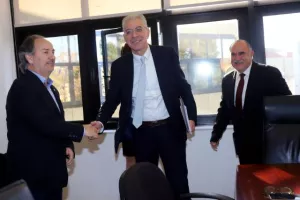 Η επίσκεψη του νέου Υπουργού Παιδείας, Πολιτισμού,  Αθλητισμού και Νεολαίας στον ΚΟΑ