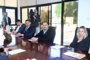 Η επίσκεψη του νέου Υπουργού Παιδείας, Πολιτισμού,  Αθλητισμού και Νεολαίας στον ΚΟΑ