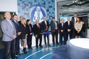 Η επίσκεψη του νέου Υπουργού Παιδείας, Πολιτισμού,  Αθλητισμού και Νεολαίας στον ΚΟΑ