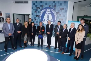 Η επίσκεψη του νέου Υπουργού Παιδείας, Πολιτισμού,  Αθλητισμού και Νεολαίας στον ΚΟΑ