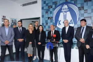 Η επίσκεψη του νέου Υπουργού Παιδείας, Πολιτισμού,  Αθλητισμού και Νεολαίας στον ΚΟΑ