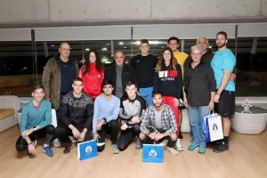 Ο Πρόεδρος του ΚΟΑ συναντήθηκε με Ελλαδίτες αθλητές στο εθνικό στάδιο στίβου