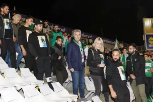 ΦΩΤΟΣ/Συγκινητικές στιγμές στο ΓΣΠ για τον αδικοχαμένο Παναγιώτη