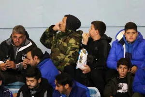 Φωτορεπορτάζ... απ' τις κερκίδες του "Τσιρείου"