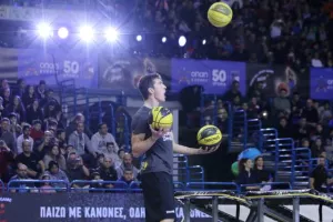 (130+ ΦΩΤΟΣ) SHOW στο 9ο ΟΠΑΠ All Star Game