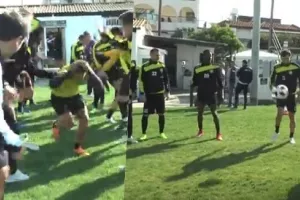 Προπόνηση με... γεννητούρια! (βίντεο)