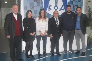 Ο Πρόεδρος ΚΟΑ συναντήθηκε με την Ομόνοια Ψευδά 