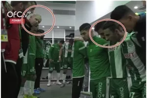 Ντόπες Μπεργκ στ΄αποδυτήρια και 1-2-3 ο Ματ