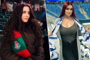 Τα κορίτσια των Ρωσικών γηπέδων...