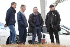 Σύσκεψη... με Παπασταύρου στη σημερινή προπόνηση