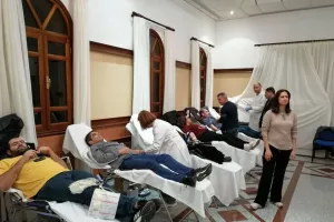 ΦΩΤΟΣ από την 4η εθελοντική αιμοδοσία