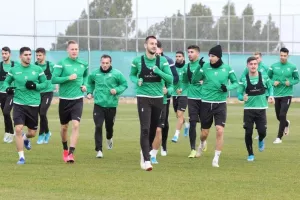 Πλάνα από την προπόνηση...