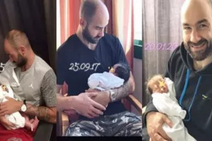Φοβερή φωτογραφία με τον Σπανούλη και τα νεογέννητα!