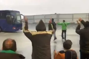 Ετοιμάζουν (ξανά) υποδοχή στην αποστολή/ΑΝΑΚΟΙΝΩΣΗ