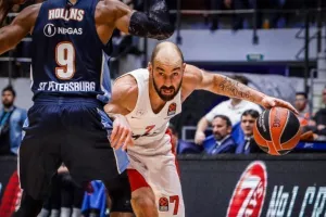 Εξαιρετικό ημίχρονο ο Σπανούλης με 15 πόντους