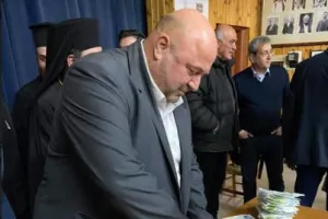 Κοπή βασιλόπιτας/φώτος