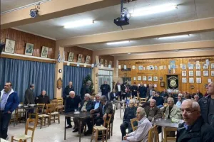 Κοπή βασιλόπιτας/φώτος