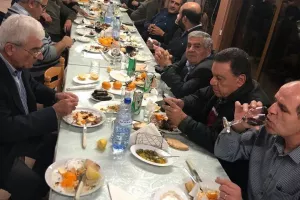 Παρατηρητές/Έκοψαν την βασιλόπιτα με Νικ Νικολάου 
