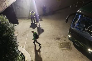 ΦΩΤΟΣ/Η άφιξη της Ομόνοιας