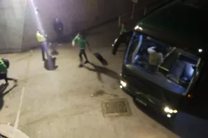 ΦΩΤΟΣ/Η άφιξη της Ομόνοιας