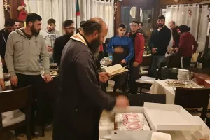 Κοπή βασιλόπιτας στον Αχυρώνα (φώτος)