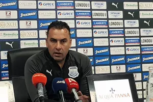 ΣΩΦΡΟΝΗΣ: "Δύσκολο το ματς με τον Εθνικό/Μέχρι το ματς με την ΑΕΛ θα επιστρέψουν όλοι"