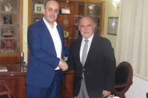 Ο Πρόεδρος ΚΟΑ συναντήθηκε με τον Δήμαρχο Πάφου
