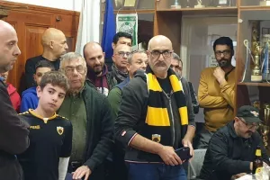 (Φώτος) Έκοψαν την πίτα οι ΑΕΚτζήδες 