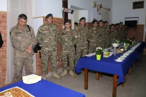 Ο Πρόεδρος του ΚΟΑ κοντά στους στρατευμένους αθλητές (φώτος)