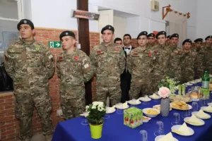 Ο Πρόεδρος του ΚΟΑ κοντά στους στρατευμένους αθλητές (φώτος)
