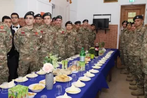 Ο Πρόεδρος του ΚΟΑ κοντά στους στρατευμένους αθλητές (φώτος)