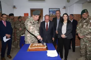 Ο Πρόεδρος του ΚΟΑ κοντά στους στρατευμένους αθλητές (φώτος)