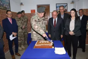 Ο Πρόεδρος του ΚΟΑ κοντά στους στρατευμένους αθλητές (φώτος)