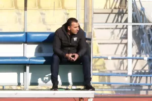 "Σπριντ" Σωφρόνη για τα αποδυτήρια στο τελευταίο σφύριγμα!