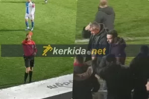 Διαμαρτυρίες από τον πάγκο και αποβολή