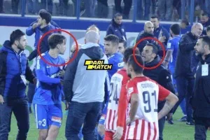  Καρέ-καρέ το... επεισόδιο Πουρσαϊτίδη-Γκαλίτσιου (ΦΩΤΟΣ)